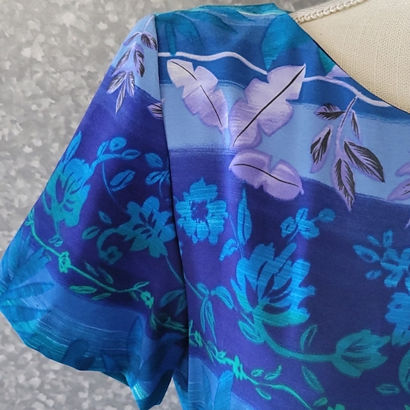 Vintage J. Stevens tropical sheath dress size 6 - Picture 2 of 6